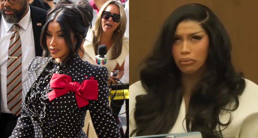 Cardi B法庭「翻白眼+打哈欠」成流量密碼！7億暴力案全面勝訴嗆聲：下次不姑息